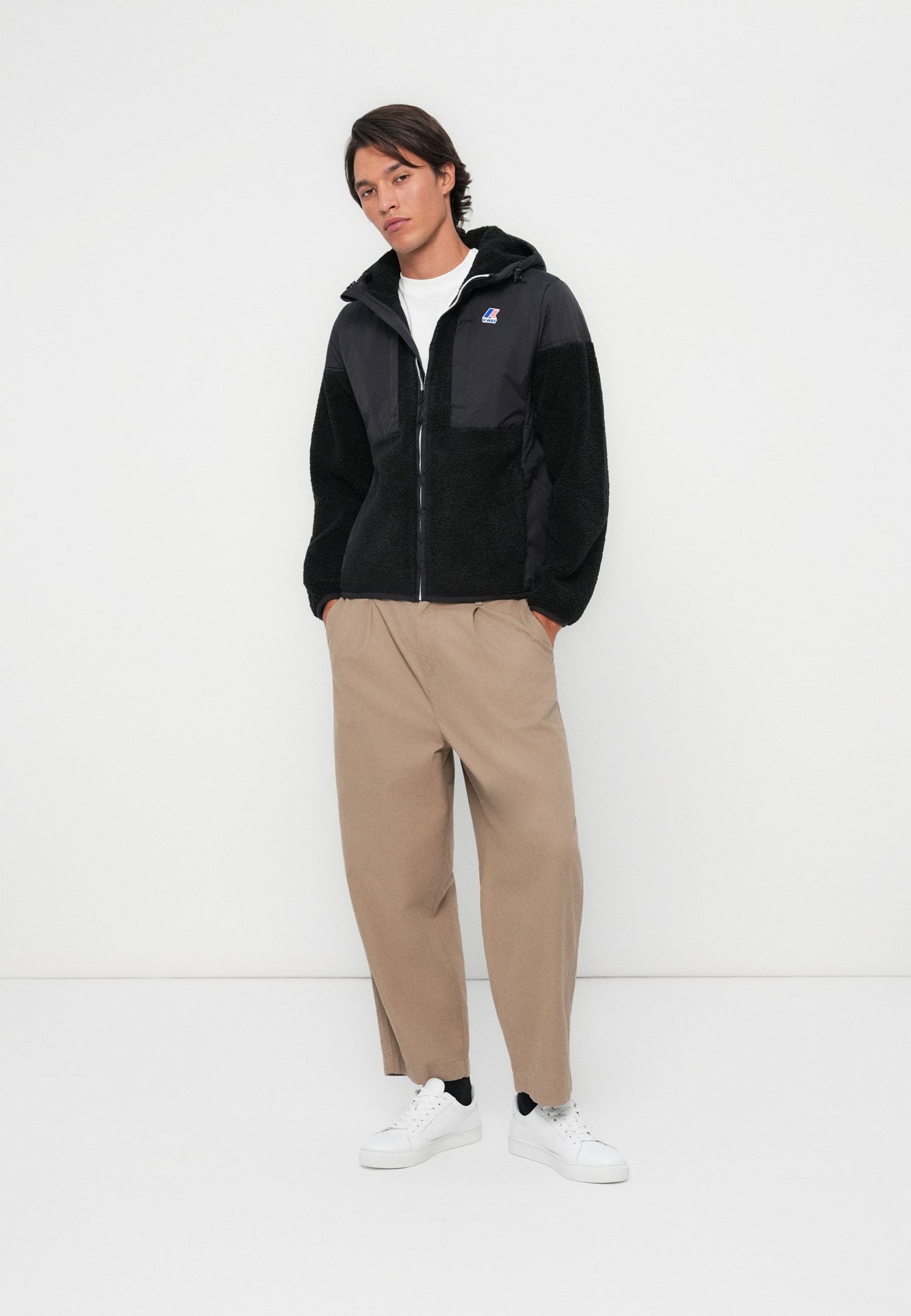 K-Way SAMSON UNISEX - Fleece Jacket - Black Pure