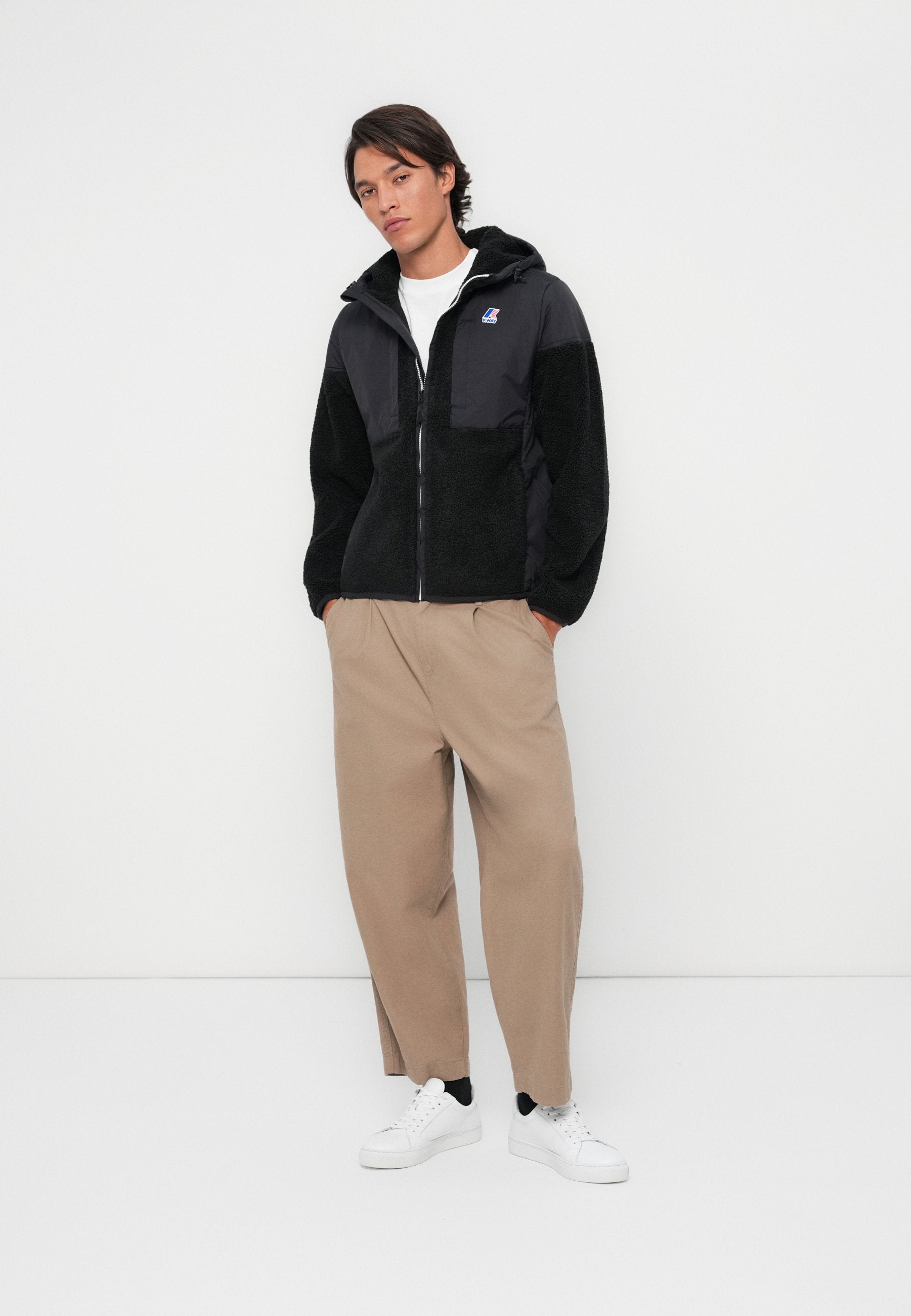 K-Way SAMSON UNISEX - Fleece Jacket - Black Pure