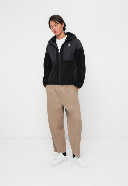 K-Way SAMSON UNISEX - Fleece Jacket - Black Pure