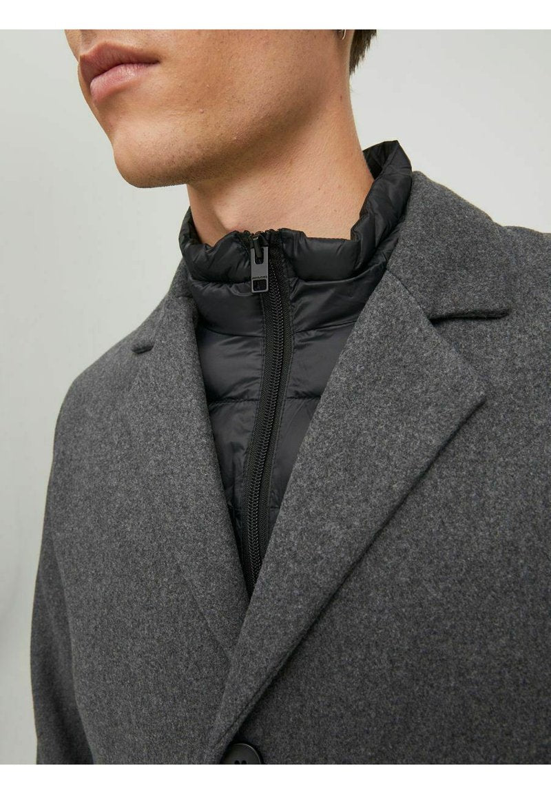 JACK&JONES Premium JJTOMMY INSERT COAT - Klassischer Mantel - Grey Melange