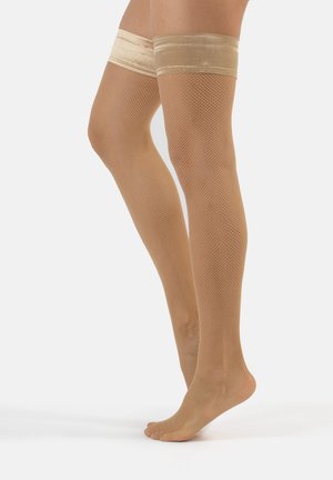  SHEER STOCKINGS - 15 DEN - Overkneestrümpfe - Nude