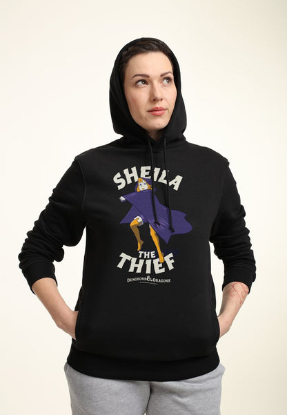 Henry Tiger DUNGEONS DRAGONS SHEILA THIEF - Kapuzenpullover - Black