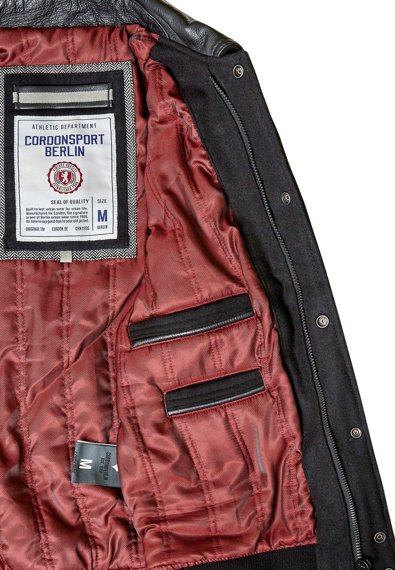  BRONX - Bomberjacke - Super Black