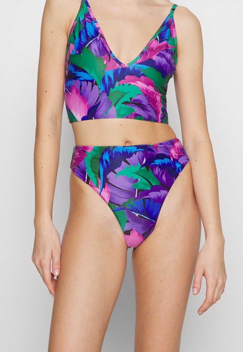  SELIN - Bikini-Hose - Purple Palm