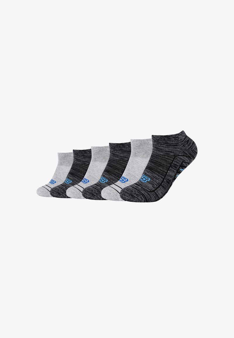  BASIC CUSHIONED SNEAKER 6 PACK - Socken - Black Mix