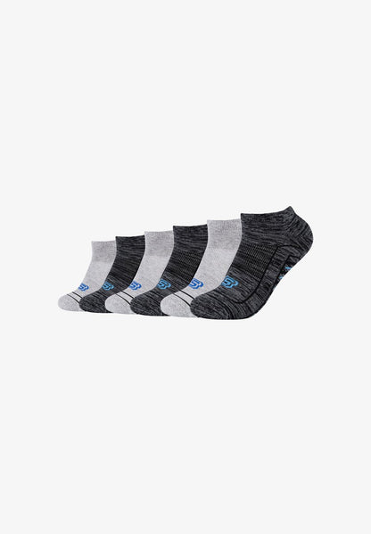  BASIC CUSHIONED SNEAKER 6 PACK - Socken - Black Mix