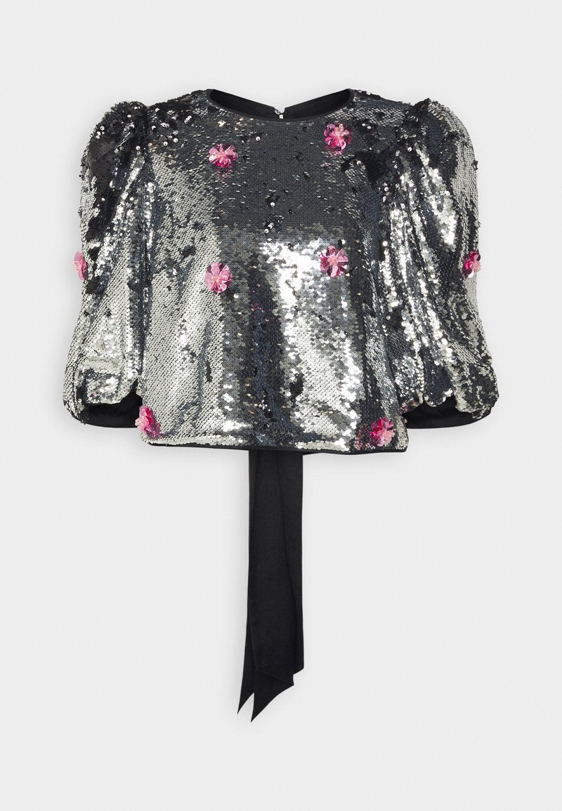 Custommade ORIANA - Bluse - Silver