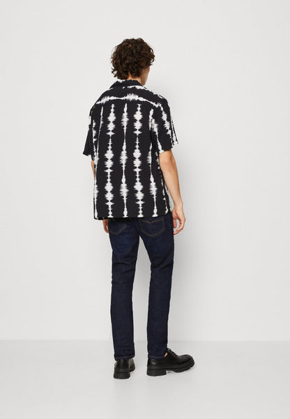 HUF SEISMOGRAM RESORT SHIRT UNISEX - Hemd - Black