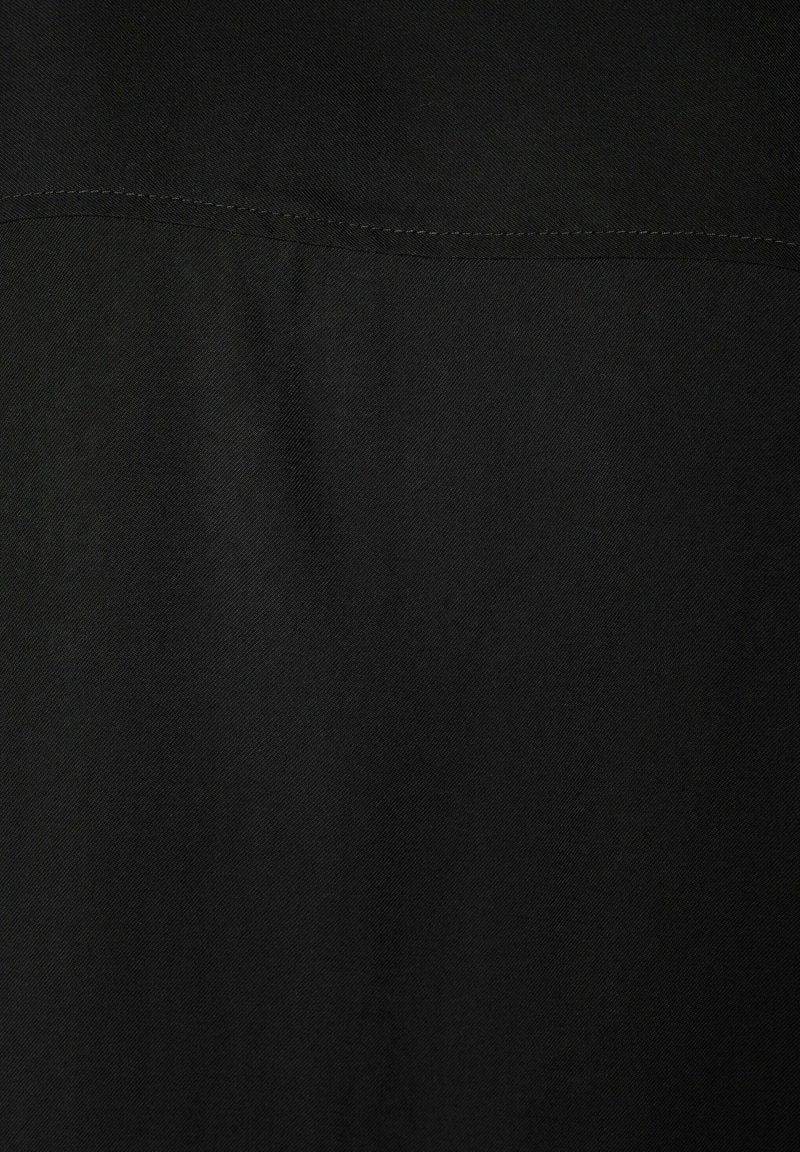BERSHKA RELAXED FIT - Hemd - Black