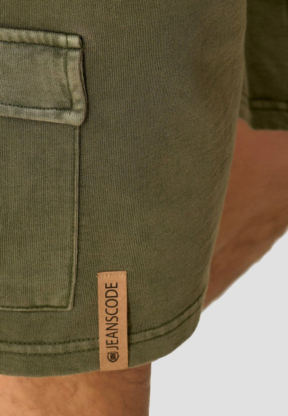 Indicode Jeans Shorts - Beetle