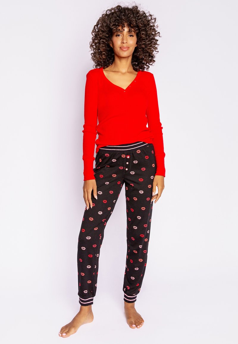 Pj Salvage BE MINE - Nachtwäsche Hose - Schwarz