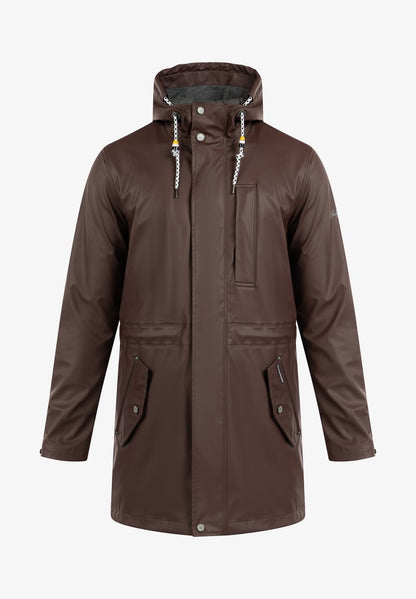 Schmuddelwedda REGEN BRIDGEPORT - Parka - Dunkelbraun