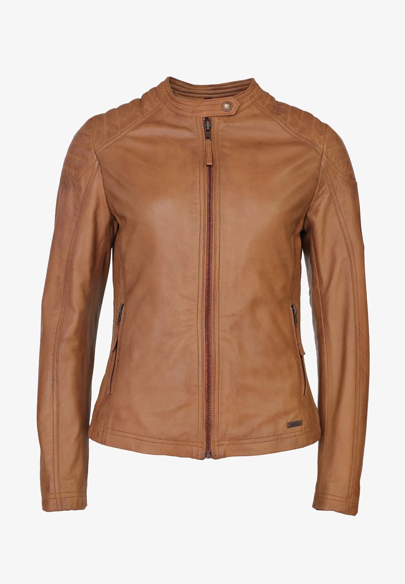 Mustang Lederjacke - Cognac