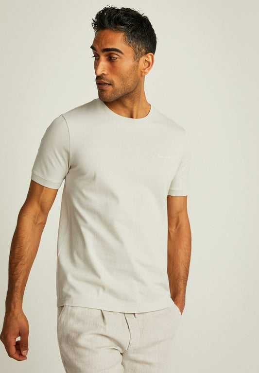  FREDDIE - T-Shirt Basic - Light Beige