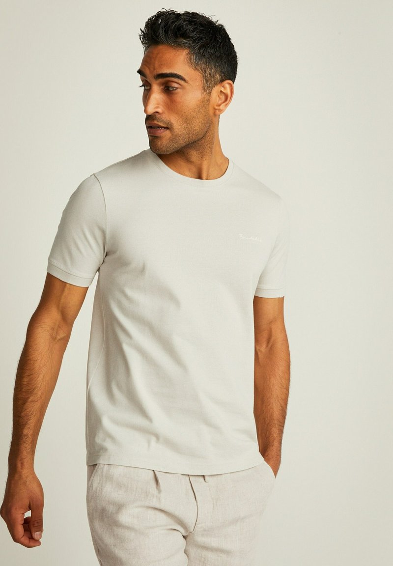  FREDDIE - T-Shirt Basic - Light Beige
