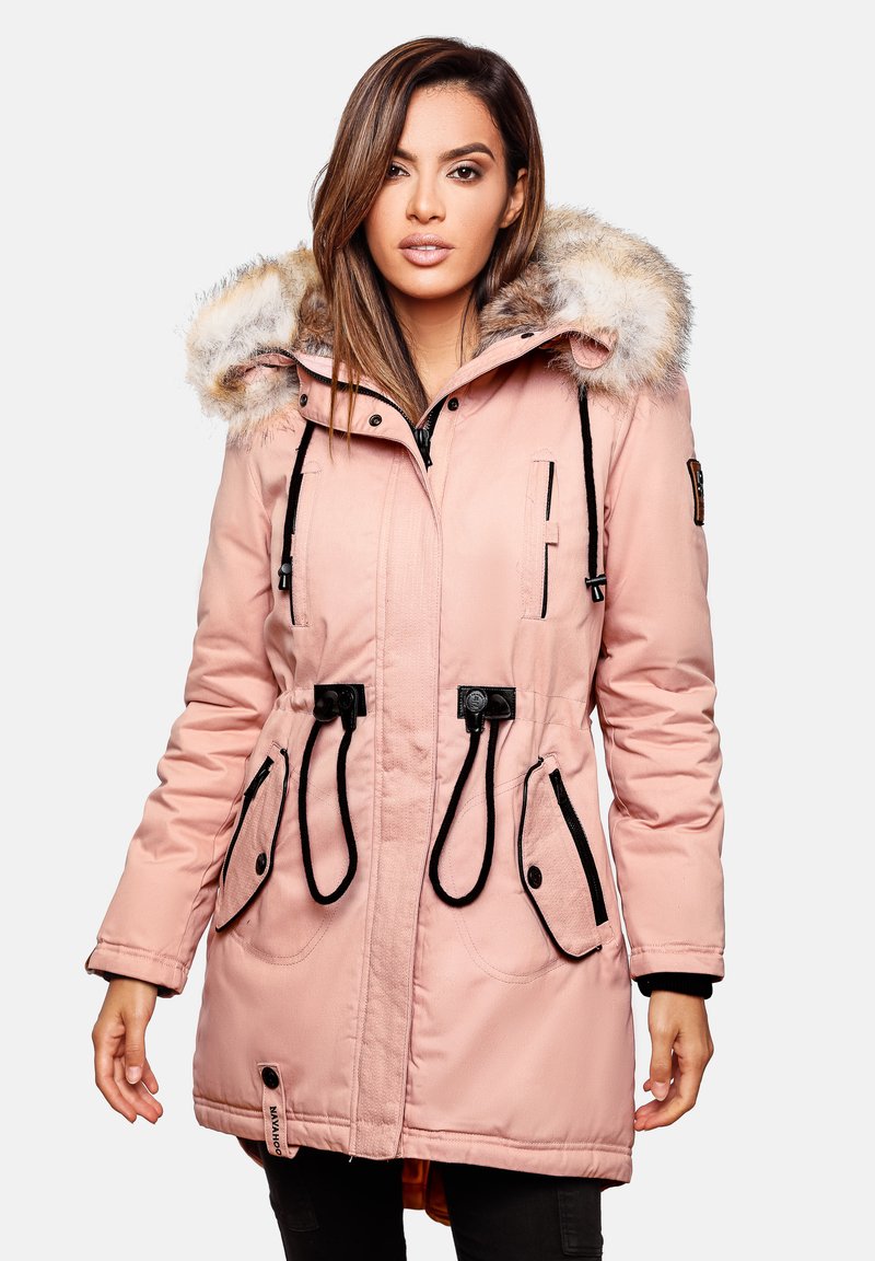 Navahoo BOMBII - Wintermantel - Light Pink