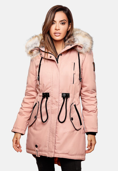 Navahoo BOMBII - Wintermantel - Light Pink