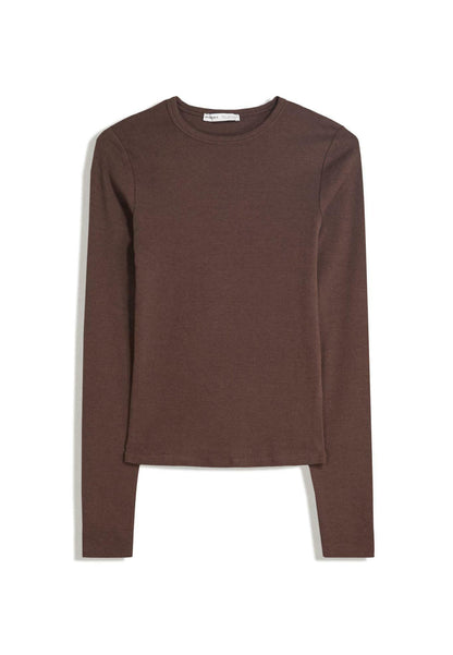 BERSHKA Long Sleeved Top - Royal Blue