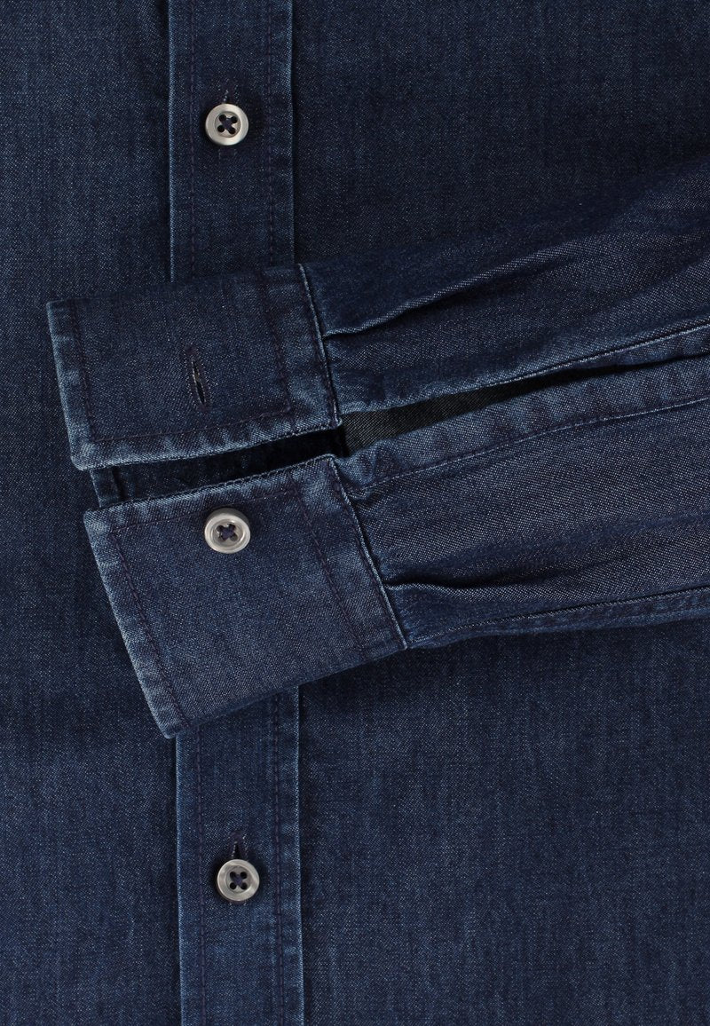  UNI CASUAL FIT - Hemd - Dunkelblau