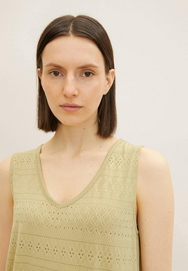 Tom Tailor Top - Light Moderate Olive