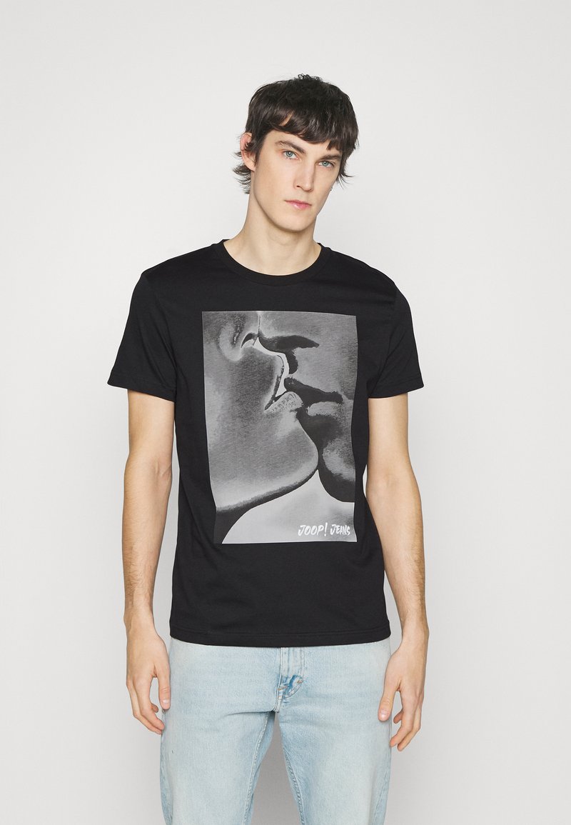 Joop Jeans ADRIEL - T-Shirt Print - Black