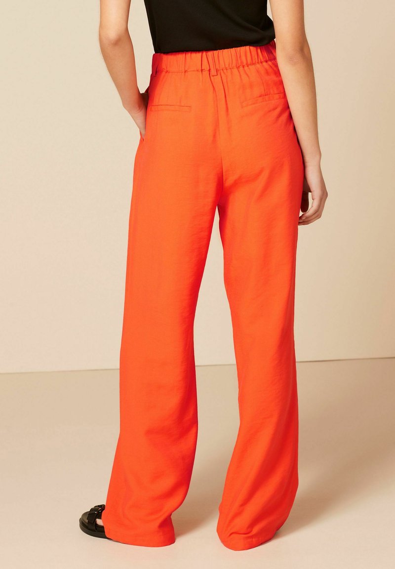 Next TAILORED WIDE LEG - Stoffhose - Orange