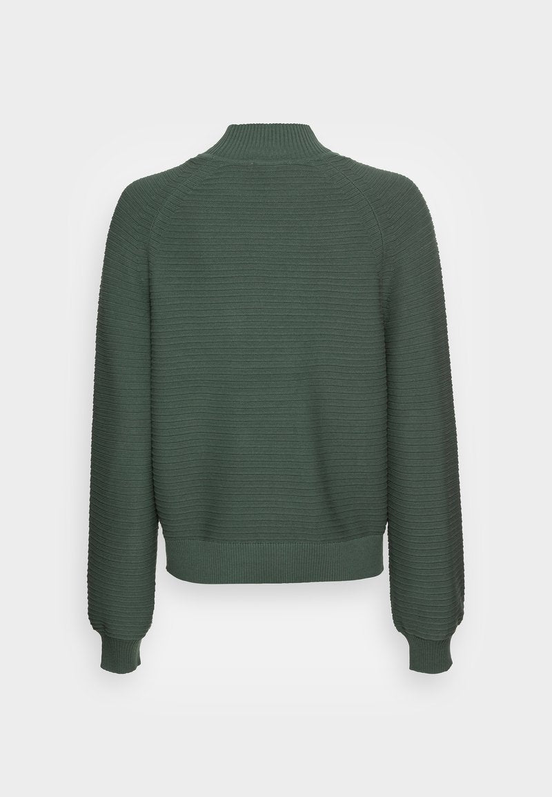 TOM TAILOR Denim OTTOMAN - Strickpullover - Green Dust