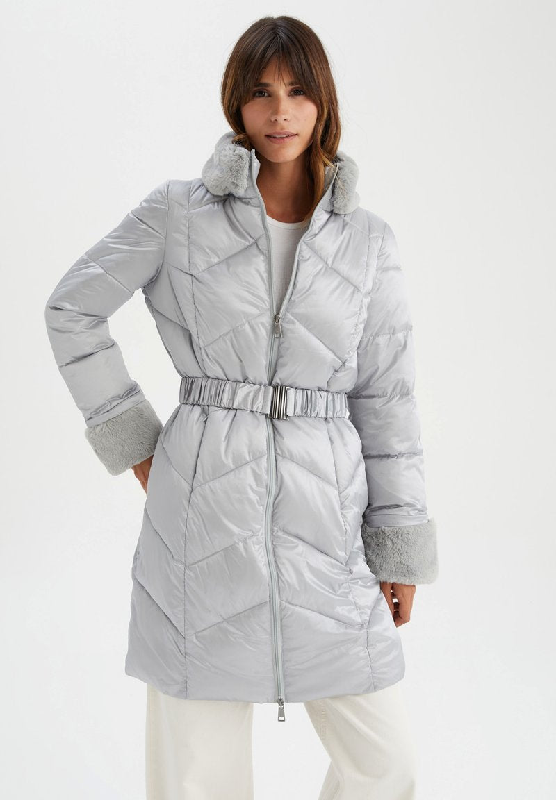 DeFacto REGULAR FIT - Wintermantel - Grey