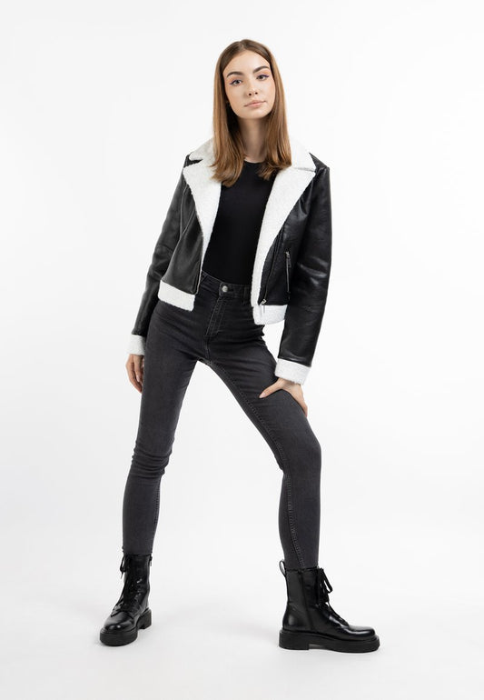  UCY - Kunstlederjacke - Schwarz