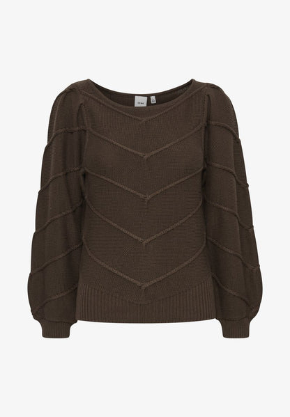 ICHI PULL PILAR - Strickpullover - Bracken
