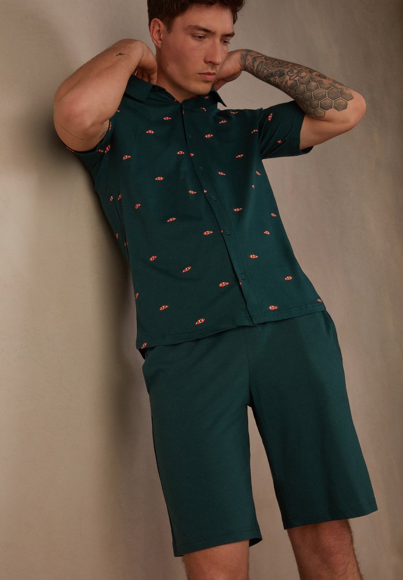 Intimissimi SET - Pyjama - Clownfish-print Dark Green