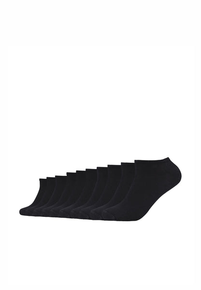 S.Oliver 10 PACK SNEAKER - Socks - Black