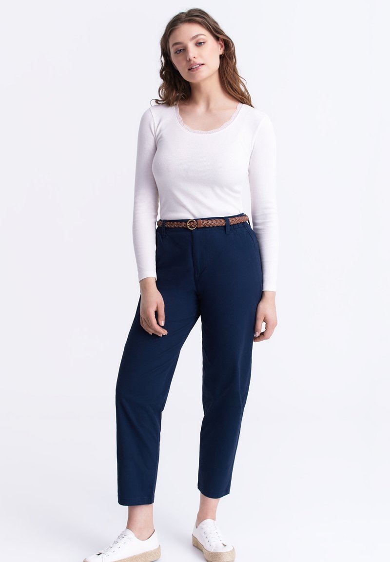  Stoffhose - Navy Blue