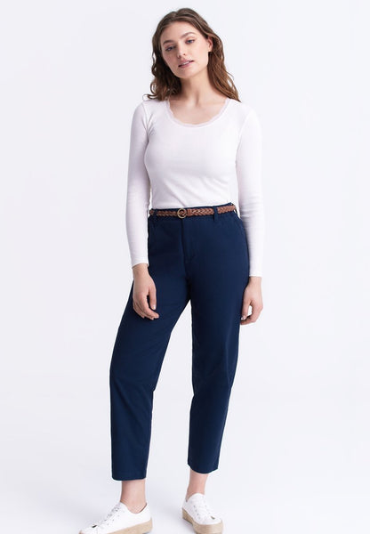  Stoffhose - Navy Blue