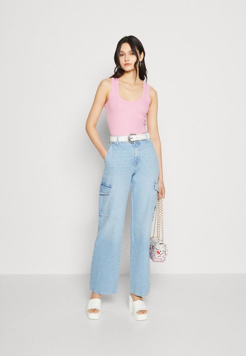 Even&Odd Jeans Straight Leg - Blue Denim