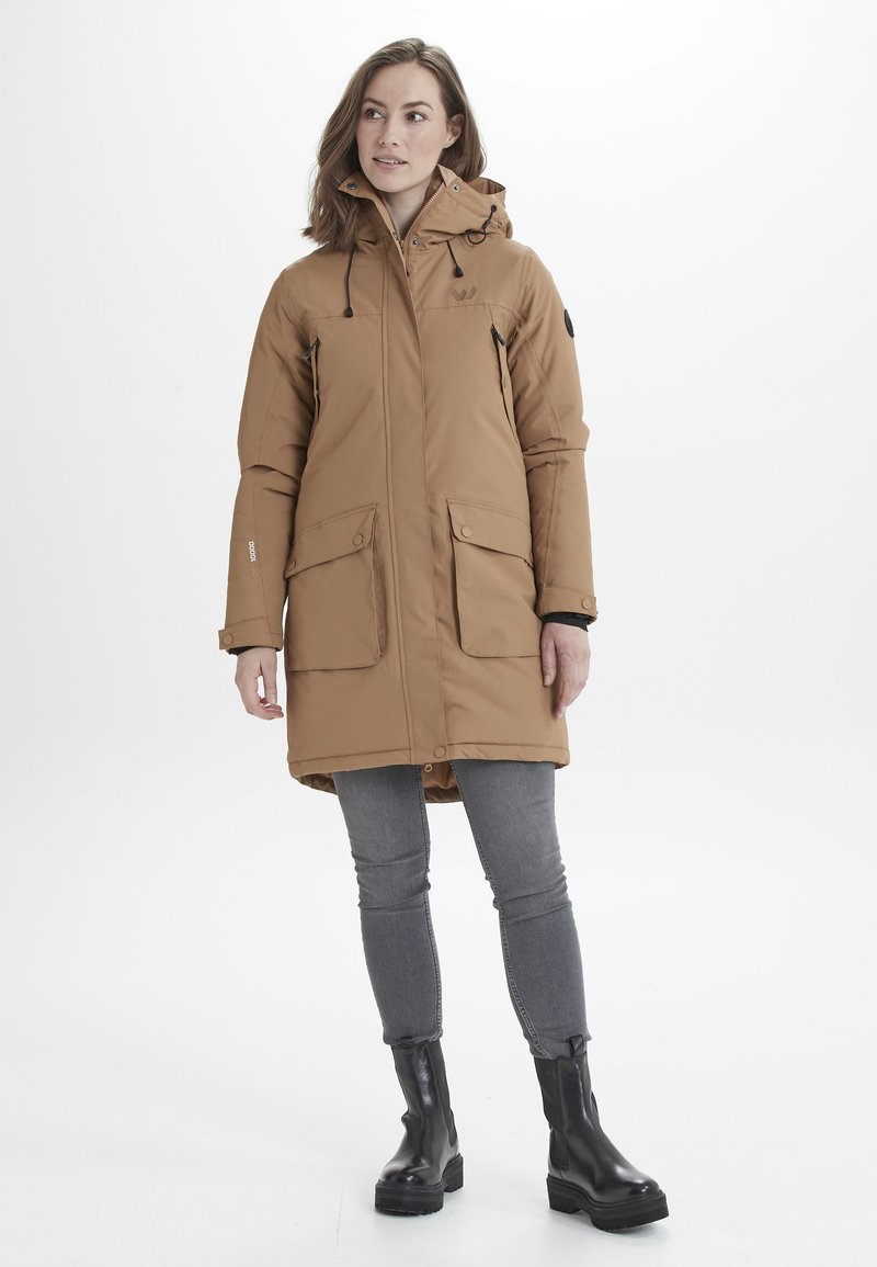 Whistler TIANA - Regenjacke / Wasserabweisende Jacke - Toasted Coconut