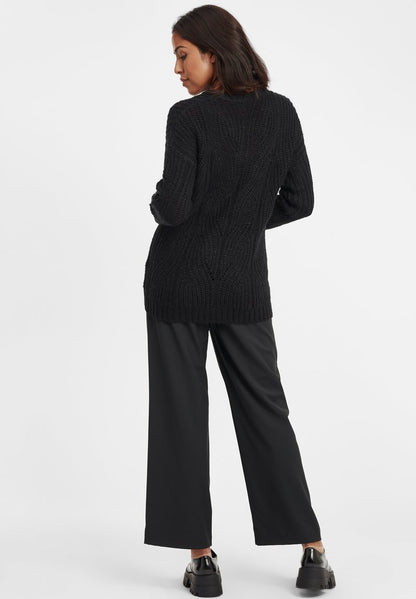 OXMO OXCHIARA - Strickpullover - Black