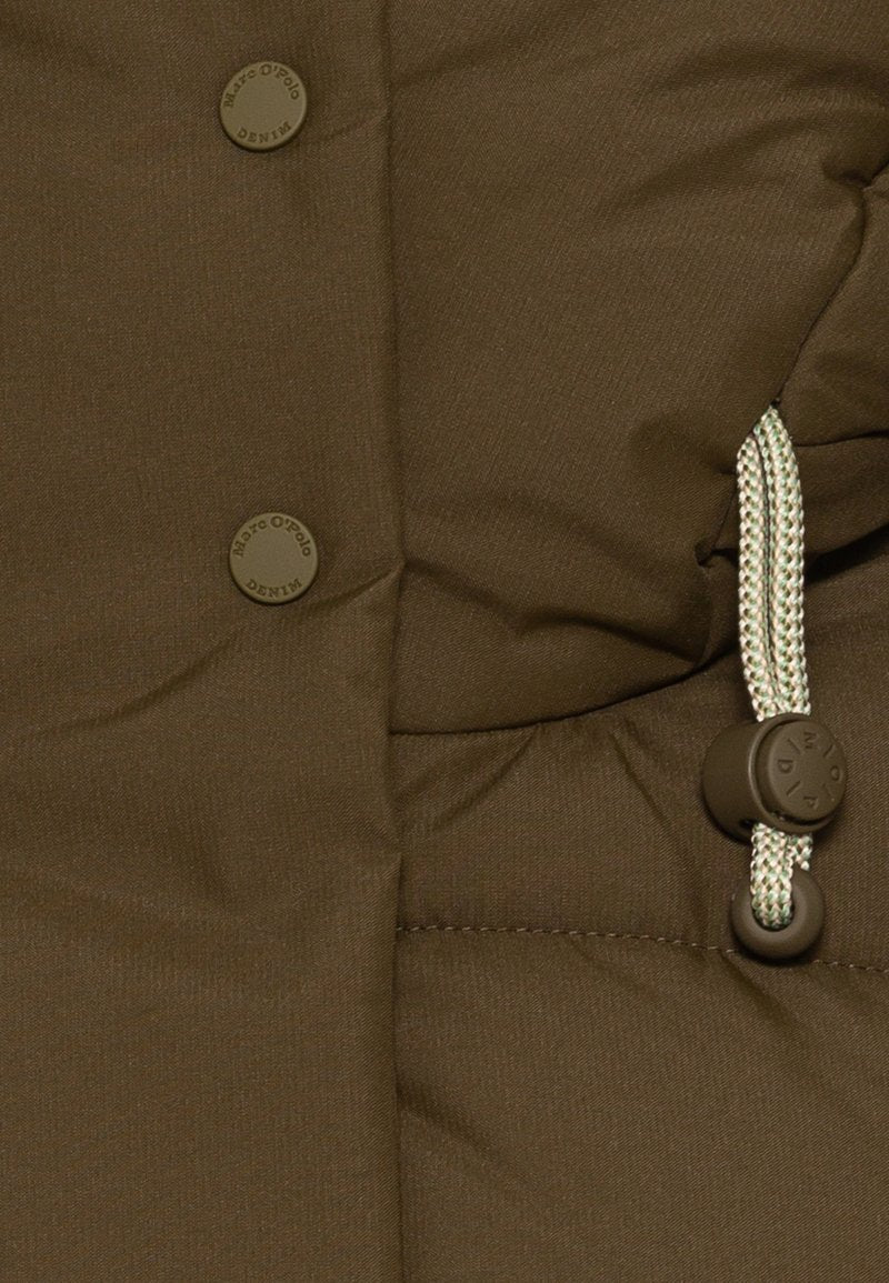 Marc O'Polo DENIM ARCTIC PUFFER COAT LONG - Wintermantel - Burnished Logs