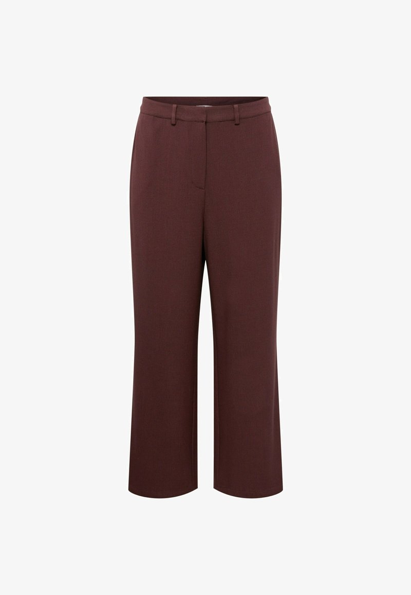  CURVY COLLECTION ELISA - Stoffhose - Dunkelbraun