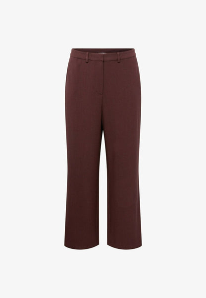  CURVY COLLECTION ELISA - Stoffhose - Dunkelbraun