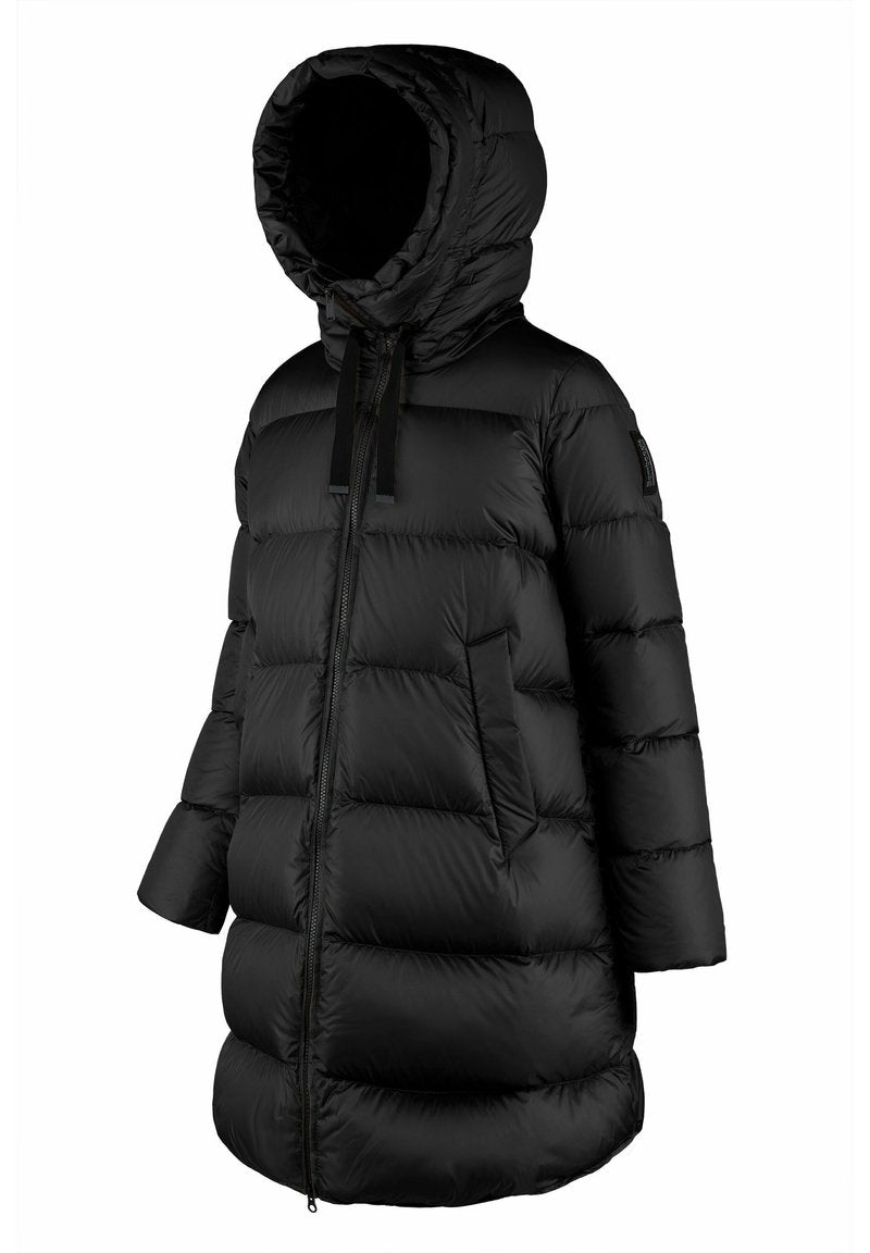BOMBOOGIE GENEVA LONG - Daunenmantel - Black