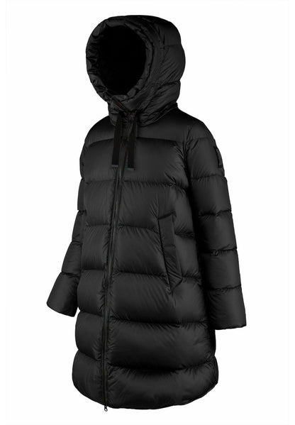 BOMBOOGIE GENEVA LONG - Daunenmantel - Black