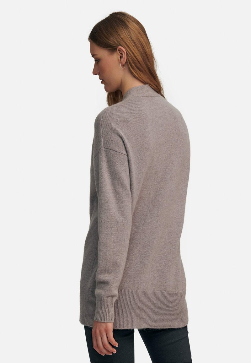  CASHMERE - Strickjacke - Taupe