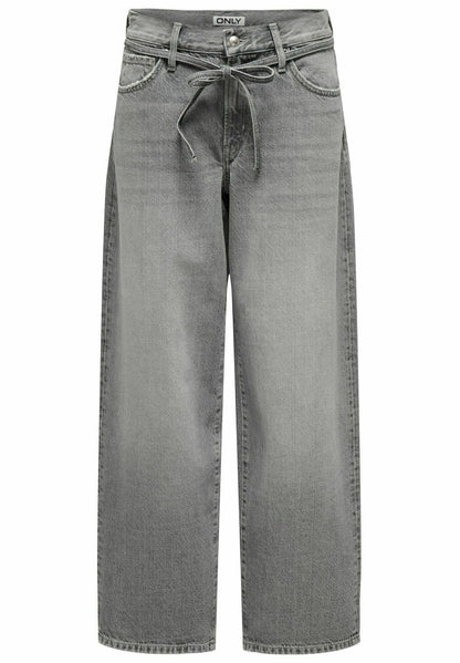 ONLY BALLON SCHNITT MITTLERE TAILLE - Wide Leg - Medium Grey Denim
