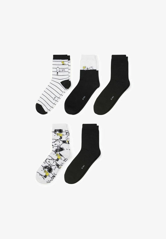  MULTIPACK|5 PACK - Socken - Black White