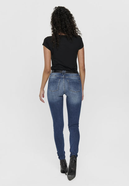 ONLY ONLSHAPE - Jeans Skinny Fit - Medium Blue Denim