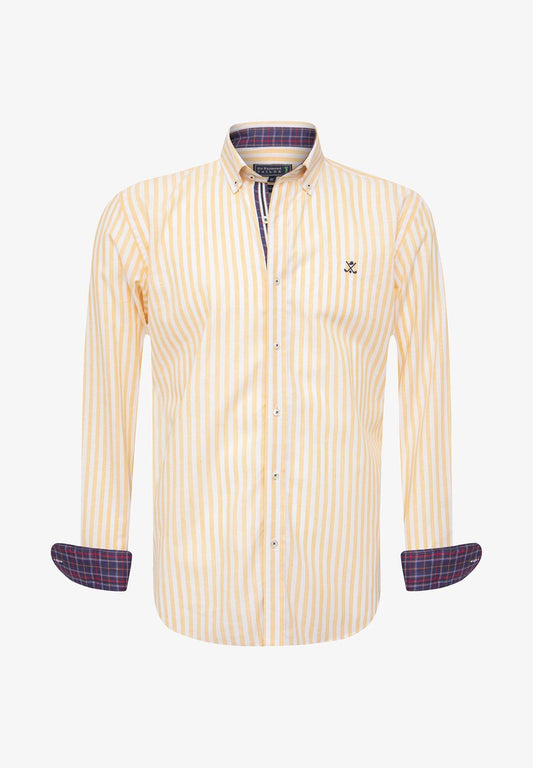  MAGIC - Hemd - Yellow White