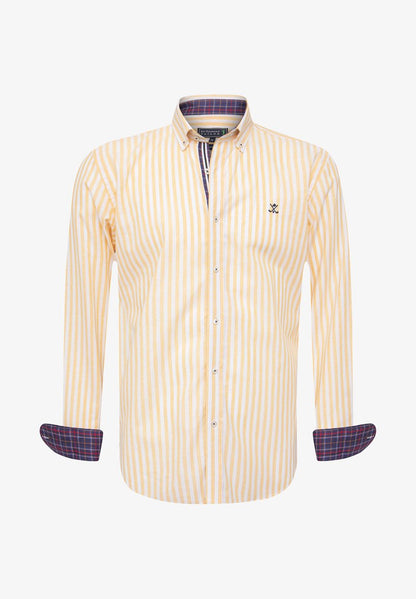  MAGIC - Hemd - Yellow White