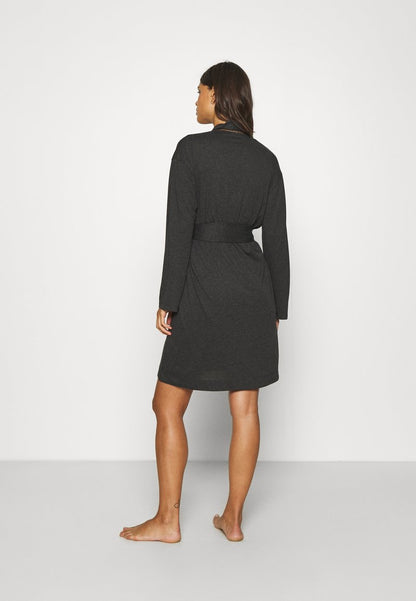  BRUME KIMONO - Bademantel - Anthracite Grey