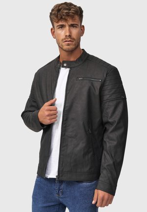  NEW MEXICO - Lederjacke - Schwarz